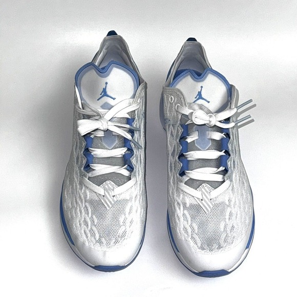 Jordan Zoom Trunner Ultimate UNC Tarheels White North Carolina Blue Men's 13 - Picture 2 of 8